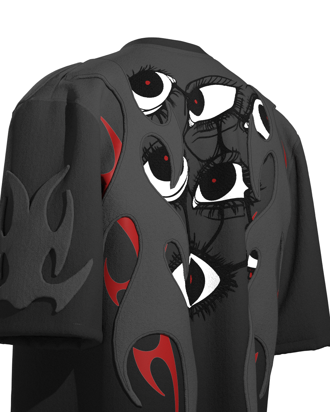 All‑Seeing Shadows Tee – Stealth Black Edition